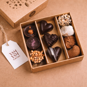 Caja 9 piezas (bombones y trufas)