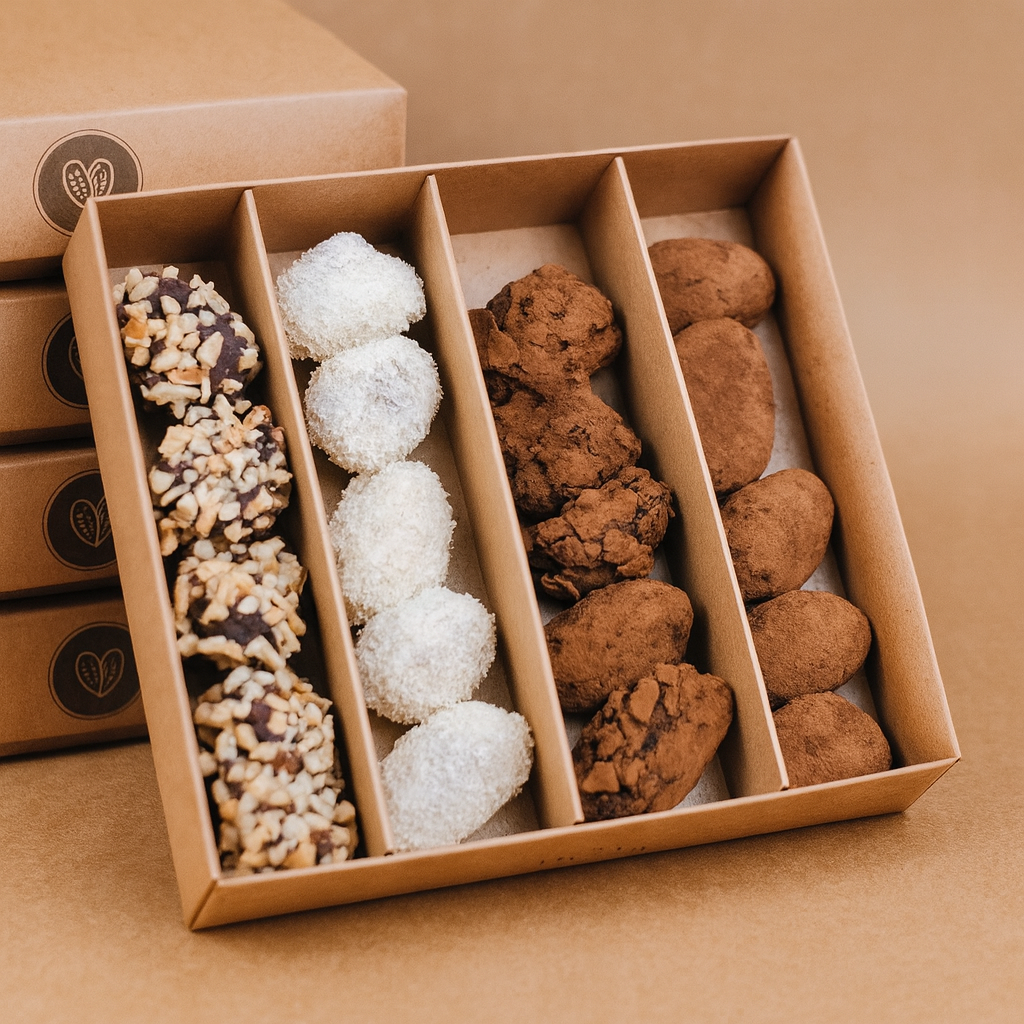 Caja de trufas - 20 piezas artesanales
