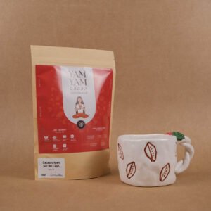 Cacao ceremonial + tacita artesanal